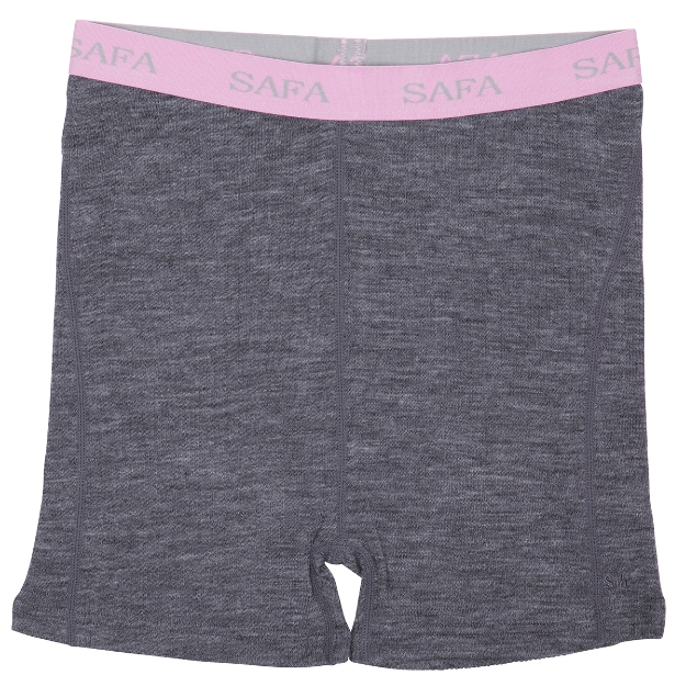 HELEN BOXER Gråmelert M