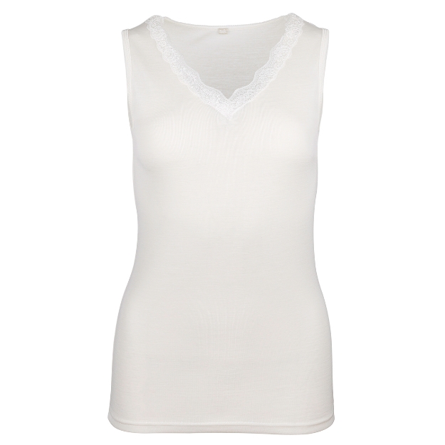 CARINA SINGLET Hvit M