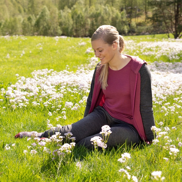 JULIE T-SKJORTE Rododendron S