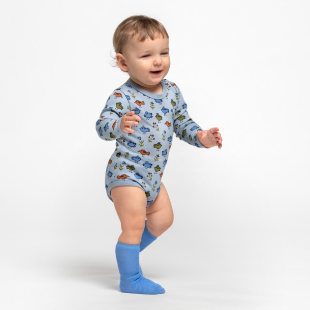 BIRDY BODY Blå/grå 60