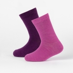 VAMLE SOKKER 2 PAR Cerise 19-22