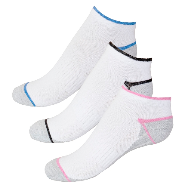 CHANELLE SOKKER 3 PAR Assortert 36-40