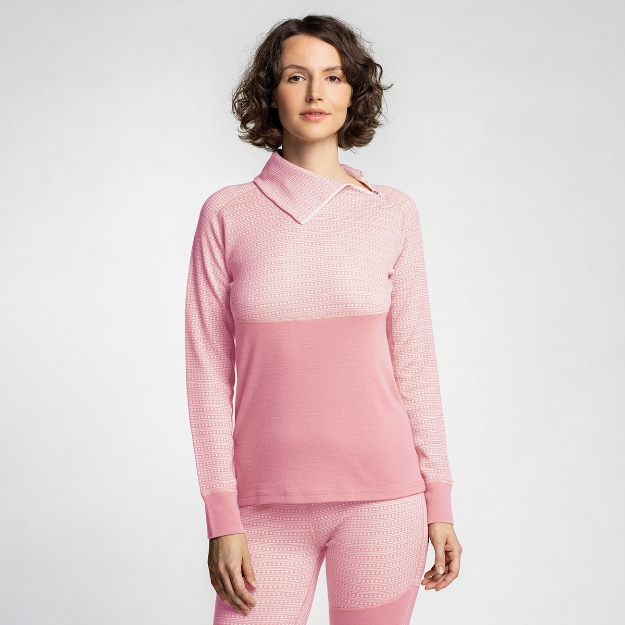 BIANCA POLO Rosa/hvit S