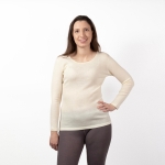 KRISTINE TRØYE Hvit XS