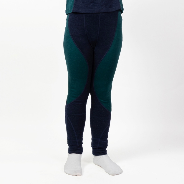 POLARIS LONGS Marine/grønn 90