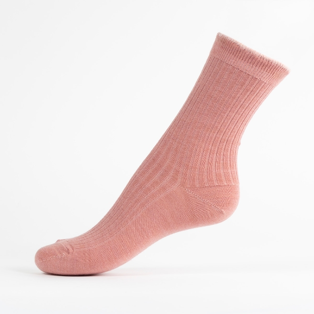 FRIDA SOKKER Gammelrosa 36-40