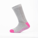 FIMLE ANTISKLISOKKER Rosa/grå 19-22