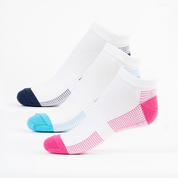 DANIELLE SOKKER 3 PAR Assortert 36-40
