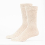 HENRIK BOMULLSOKKER 2 PAR Lys beige 41-45