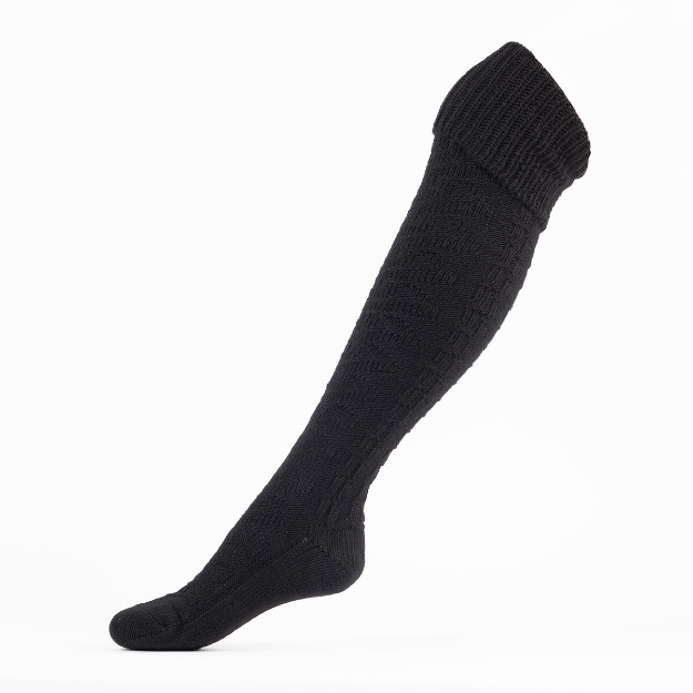 BELLA KNESTRØMPER Svart 36-40