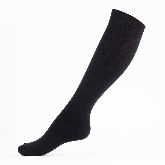 VILDE KNESTRØMPER Svart 36-40
