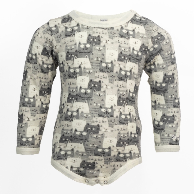 POPPY BODY Grå/hvit 60